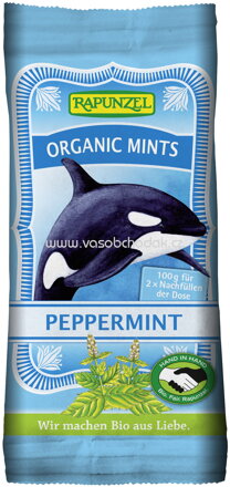 Rapunzel Organic Mints Peppermint, 100g