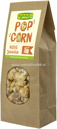 Rapunzel Popcorn mit weißer Schokolade, 100g