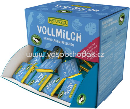 Rapunzel Vollmilch Schokoladen Naps, 675g