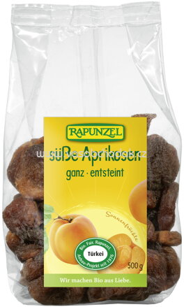 Rapunzel Aprikosen ganz süß, entsteint, 500g