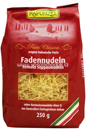 Rapunzel Faden Suppennudeln Semola, 250g