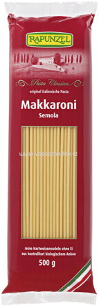 Rapunzel Makkaroni Semola, 500g