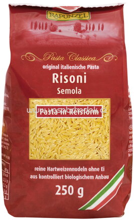 Rapunzel Risoni Semola, 250g