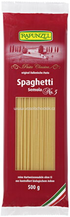 Rapunzel Spaghetti Semola, no.5, 500g