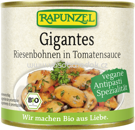 Rapunzel Gigantes Riesenbohnen in Tomatensauce, in der Dose, 230g