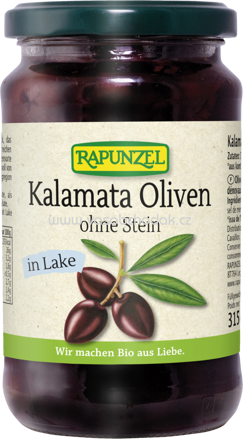 Rapunzel Oliven Kalamata violett, ohne Stein in Lake, 315g