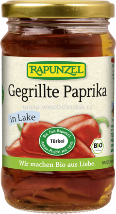 Rapunzel Paprika gegrillt rot, in Lake, 310g