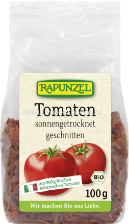Rapunzel Tomaten getrocknet, geschnitten in Würfel, 100g