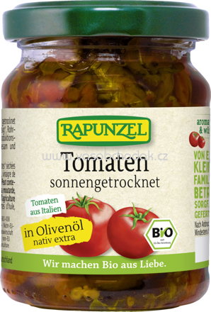 Rapunzel Tomaten getrocknet in Olivenöl, aromatisch-würzig, 120g