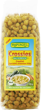 Rapunzel Backerbsen Crossies, 150g