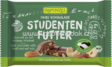 Rapunzel Studentenfutter Schokolade, 100g