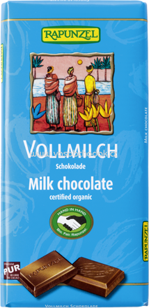Rapunzel Vollmilch Schokolade, 100g