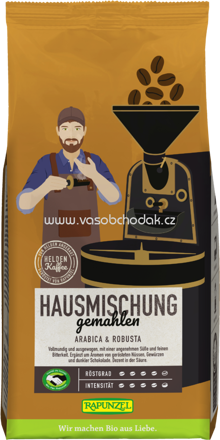 Rapunzel Heldenkaffee Hausmischung, gemahlen, 500g