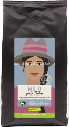 Rapunzel Heldenkaffee Mild, ganze Bohne, 500g
