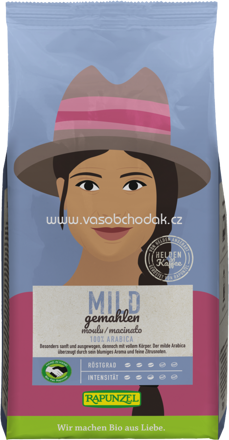 Rapunzel Heldenkaffee Mild, gemahlen, 250g