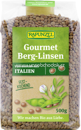 Rapunzel Gourmet Berg-Linsen braun, 500g