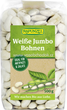 Rapunzel Jumbo-Bohnen weiß, 500g