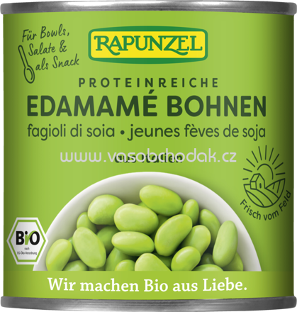 Rapunzel Sojabohnen Edamamé, in der Dose, 200g