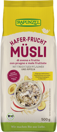 Rapunzel Hafer-Frucht Müsli, 500g