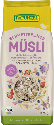 Rapunzel Schmetterlings Müsli, 375g