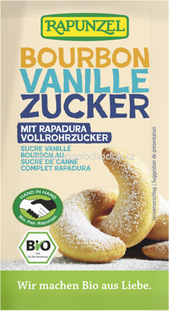 Rapunzel Vanillezucker Bourbon mit Rapadura, 8g