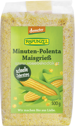 Rapunzel Minuten-Polenta Maisgrieß, 500g