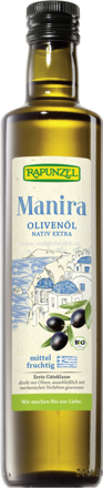 Rapunzel Olivenöl Manira, nativ extra, 500 ml
