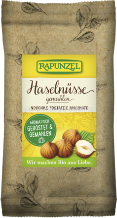 Rapunzel Haselnüsse geröstet, gemahlen, 125g