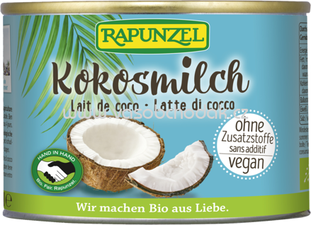 Rapunzel Kokosmilch, 200 ml