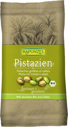 Rapunzel Pistazien in der Schale geröstet, gesalzen, 175g