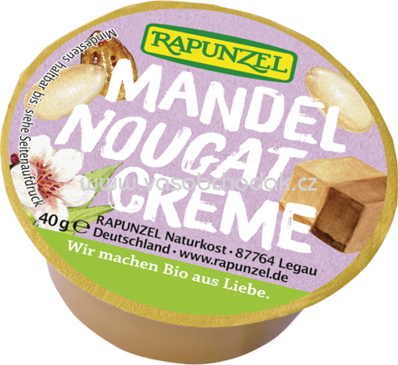 Rapunzel Mandel-Nougat-Creme, 40g