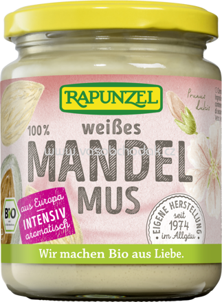 Rapunzel weißes Mandelmus, aus Europa, 250g