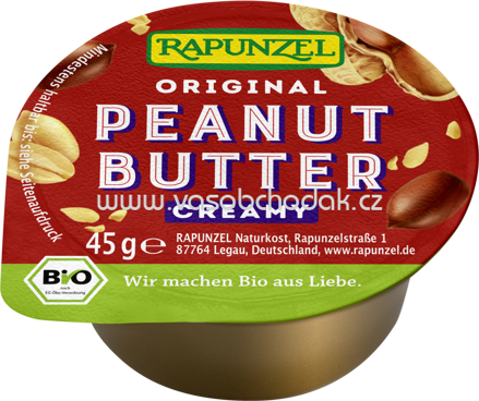 Rapunzel Peanutbutter Creamy, 45g
