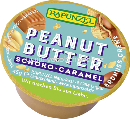 Rapunzel Peanutbutter Schoko-Caramel, 45g