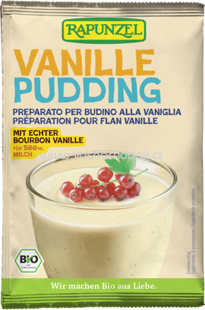 Rapunzel Pudding-Pulver Vanille, 40g