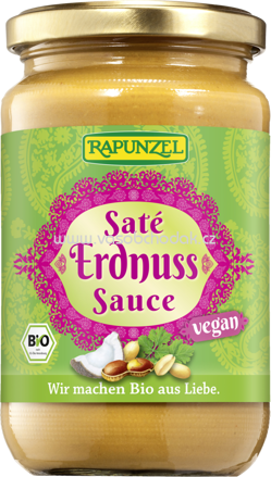 Rapunzel Saté Erdnuss-Sauce, 350 ml