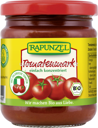 Rapunzel Tomatenmark, einfach konzentriert, 200g