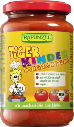Rapunzel Tomatensauce Tiger, 345 ml