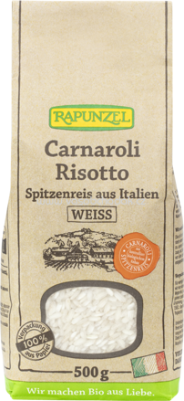 Rapunzel Carnaroli Risotto Spitzenreis weiß, 500g