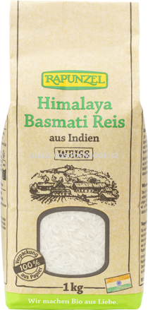Rapunzel Himalaya Basmati Reis weiß, 1 kg