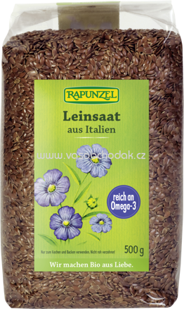 Rapunzel Leinsaat braun, 500g