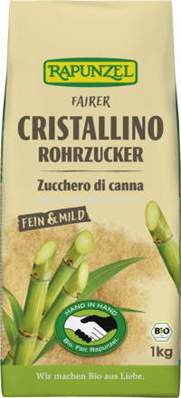 Rapunzel Cristallino Rohrzucker, 1kg