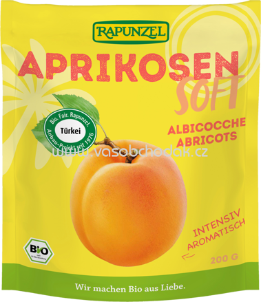 Rapunzel Aprikosen Soft, entsteint, 200g