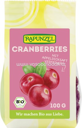 Rapunzel Cranberries, 100g
