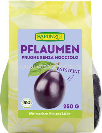 Rapunzel Pflaumen, entsteint, 250g