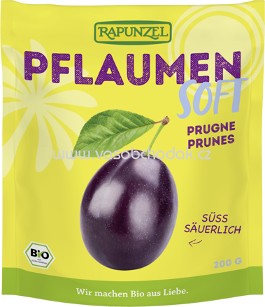 Rapunzel Pflaumen Soft, entsteint, 200g