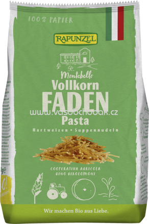 Rapunzel Faden Suppennudeln Vollkorn, 250g