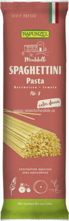 Rapunzel Spaghettini Semola, no.3, 500g
