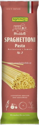 Rapunzel Spaghettoni Semola, no. 7, 500g