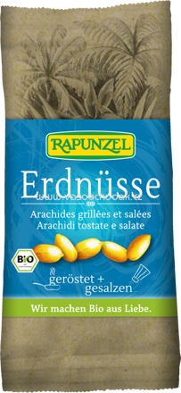 Rapunzel Erdnüsse geröstet, gesalzen, 75g